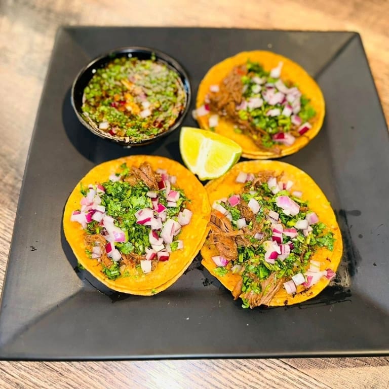 Delicious Birria Tacos Await