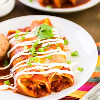 Lunch Enchiladas
