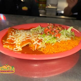 Grilled Chicken Enchiladas